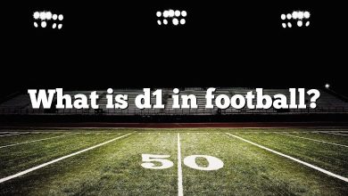 What is d1 in football?