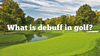 What is debuff in golf?