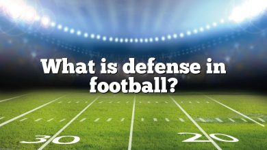 What is defense in football?