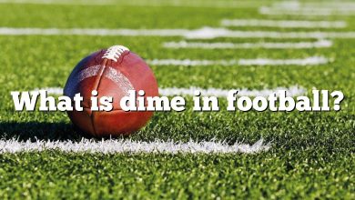 What is dime in football?