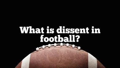 What is dissent in football?