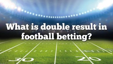 What is double result in football betting?