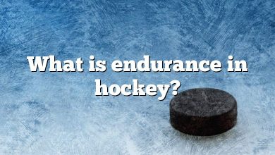 What is endurance in hockey?