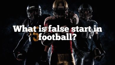 What is false start in football?