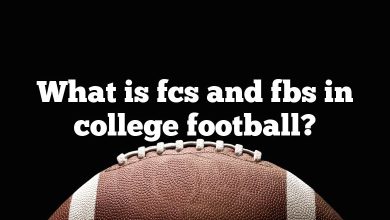 What is fcs and fbs in college football?