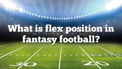 What is flex position in fantasy football?