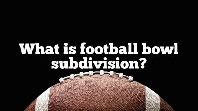 What is football bowl subdivision?
