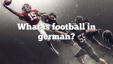 What is football in german?