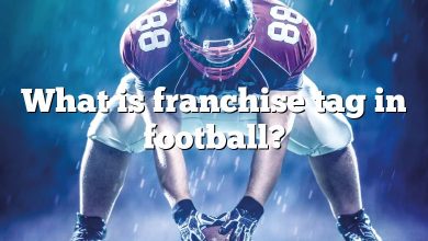 What is franchise tag in football?