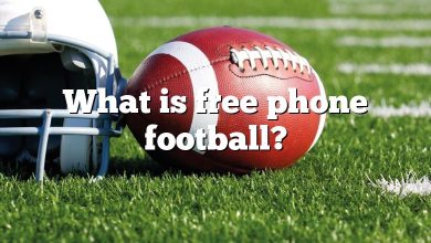 What is free phone football?