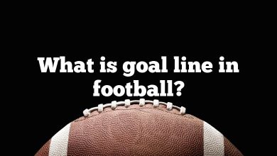 What is goal line in football?