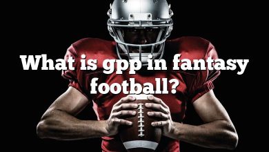 What is gpp in fantasy football?