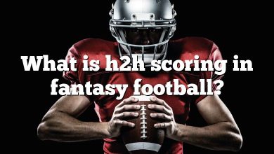 What is h2h scoring in fantasy football?