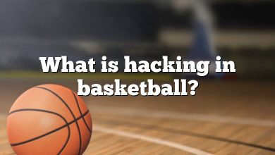 What is hacking in basketball?