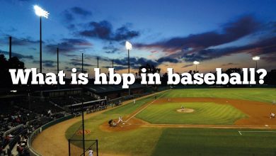 What is hbp in baseball?