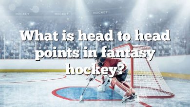 What is head to head points in fantasy hockey?