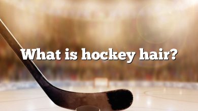 What is hockey hair?