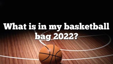What is in my basketball bag 2022?