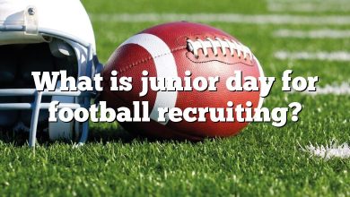 What is junior day for football recruiting?