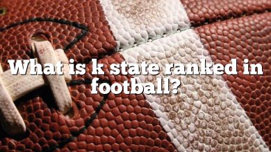 What is k state ranked in football?