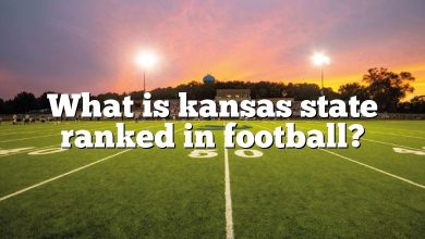 What is kansas state ranked in football?