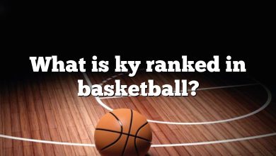 What is ky ranked in basketball?