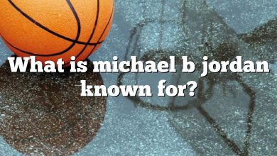 What is michael b jordan known for?