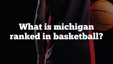 What is michigan ranked in basketball?