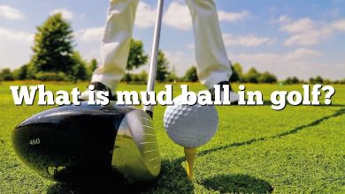 What is mud ball in golf?