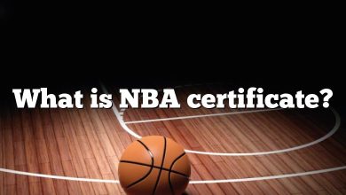 What is NBA certificate?