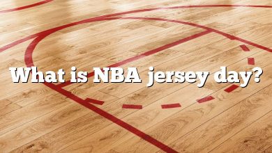 What is NBA jersey day?