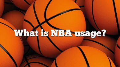 What is NBA usage?