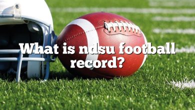 What is ndsu football record?