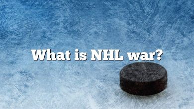 What is NHL war?