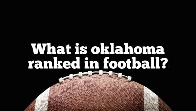 What is oklahoma ranked in football?