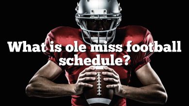 What is ole miss football schedule?