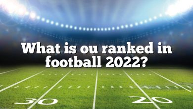 What is ou ranked in football 2022?