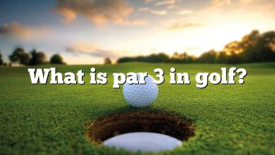 What is par 3 in golf?