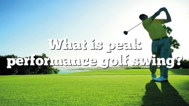 What is peak performance golf swing?