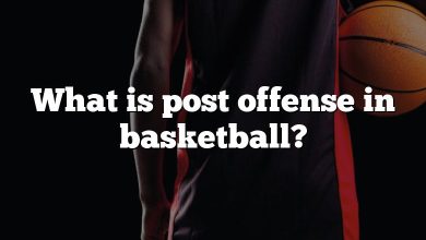 What is post offense in basketball?