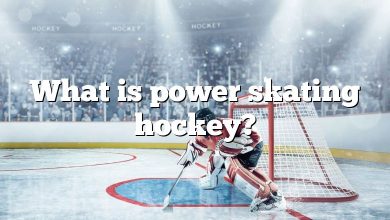 What is power skating hockey?