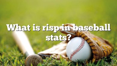 What is risp in baseball stats?