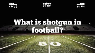 What is shotgun in football?