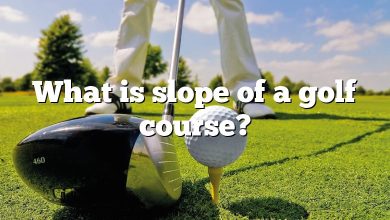 What is slope of a golf course?