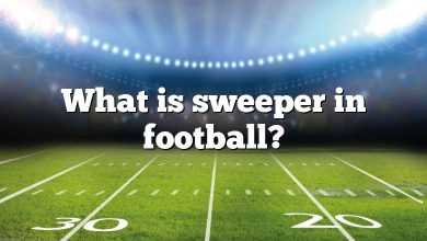 What is sweeper in football?