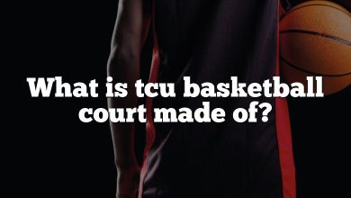 What is tcu basketball court made of?