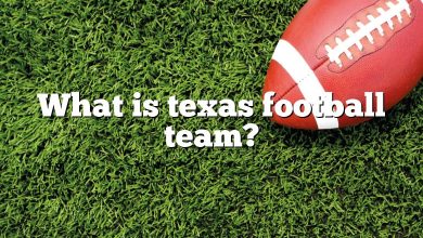 What is texas football team?