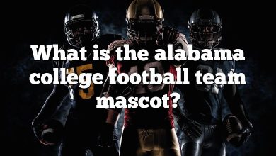 What is the alabama college football team mascot?