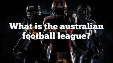 What is the australian football league?