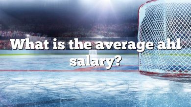 What is the average ahl salary?